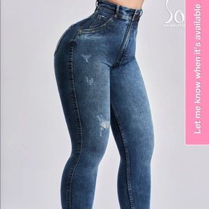 Push Up Jeans Sol Beauty and Care
